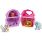 HATCHIMALS CollEGGtibles, Rainbow-Cation Family Hatchy Home Playset with 3 Characters and up to 3 Surprise Babies (Style May Vary), Kids’ Toys