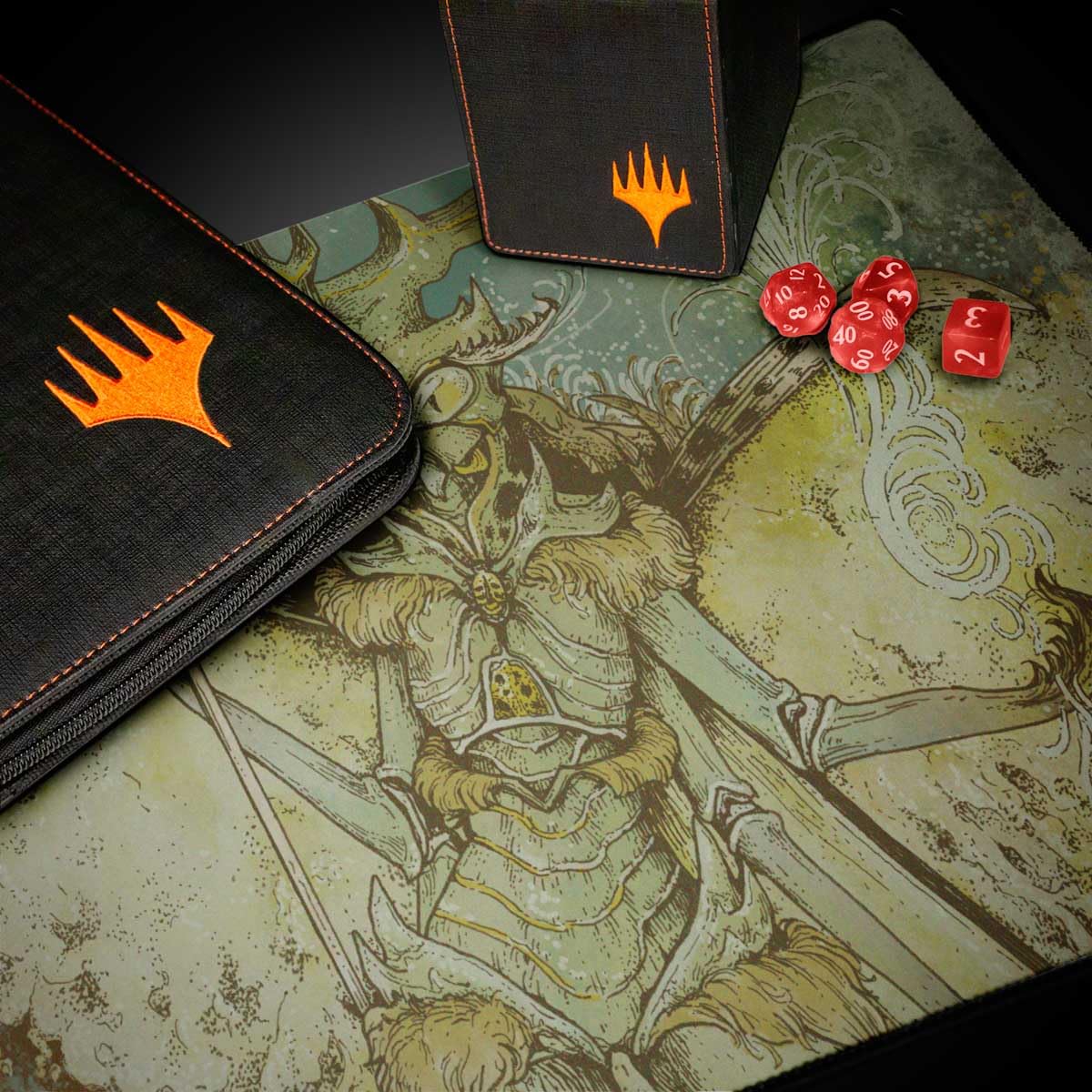 Ultra PRO - Aetherdrift Aatchik, Emerald Radian Playmat for Magic: The Gathering, Use as Mousepad, Desk Mat, Protects MTG Cards During Gameplay, TCG