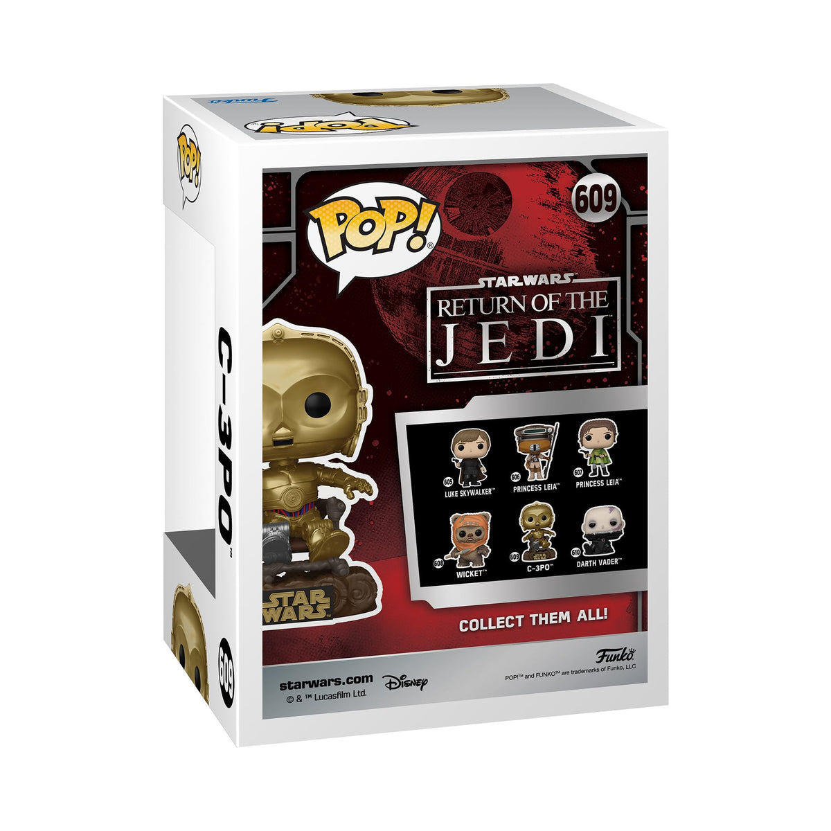 Funko POP! Star Wars: RotJ 40th - C-3PO in Chair