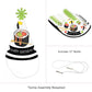 Big Dot of Happiness Let’s Roll - Sushi - Cone Happy Birthday Party Hats for Kids and Adults - Set of 8 (Standard Size)