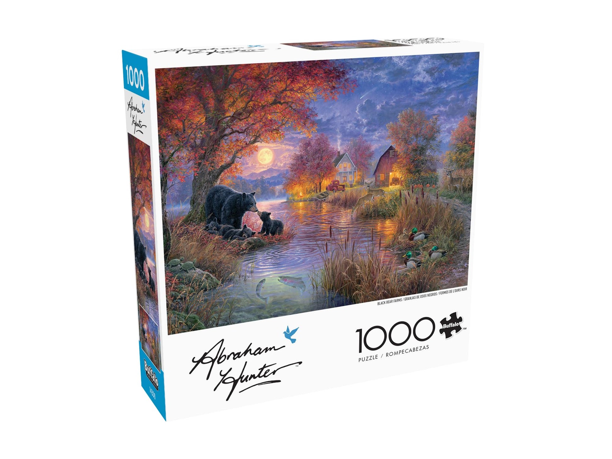 Buffalo Games - Black Bear Farms - 1000 Piece Jigsaw Puzzle for Adults