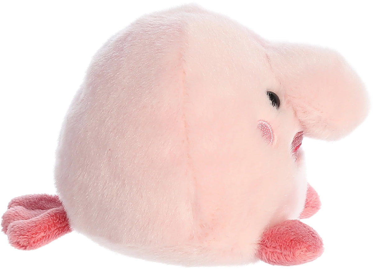 Aurora® Adorable Palm Pals™ Bart Blobfish™ Stuffed Animal - Pocket-Sized Play - Collectable Fun - Pink 5 Inches