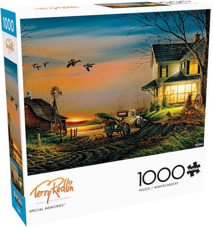 Buffalo Games - Terry Redlin - Special Memories - 1000 Piece Jigsaw Puzzle for Adults -Challenging Puzzle Perfect for Game Nights - Finished Size is