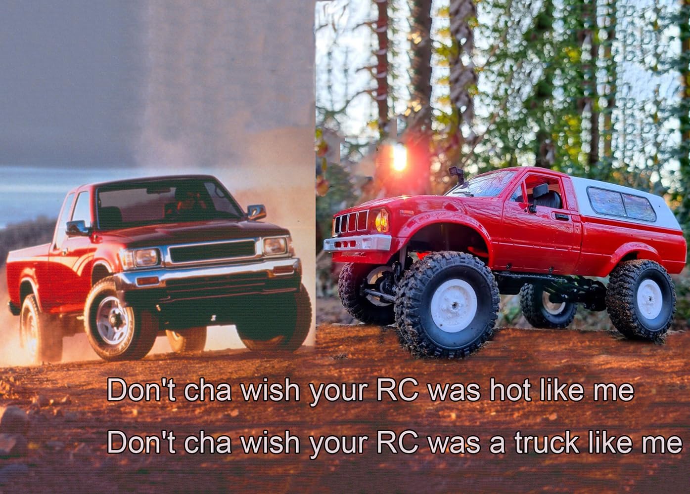 Apawband RC Truck WPL C24 RC Crawler 1/16 Scale Off Road RTR