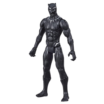 Marvel Avengers Titan Hero Series Black Panther Action Figure, 12-Inch Toy, Inspired By Marvel Universe, for Kids Ages 4 and Up