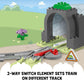 LEGO DUPLO Town Train Tunnel and Tracks Expansion Set - 10 Extra Pieces of Train Tracks - Preschool and Toddler Train Set, Ages 2+ - Building Toy