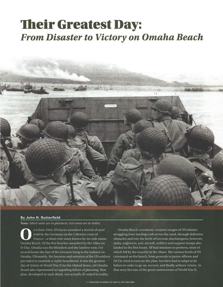 DG: D-Day at Omaha Beachhead Boardgame, 2nd Edition
