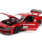 Jada Toys Bigtime Muscle 1:24 2024 Ford Mustang Dark Horse Die-cast Car - Opening Doors, Hood, Trunk, Rubber Tires(Glossy Red)