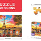 Springbok Puzzles - Paris Sunset - 1000 Piece Jigsaw Puzzle - Large 30 Inches by 24 Inches Puzzle - Made in USA - Unique Cut Interlocking Pieces