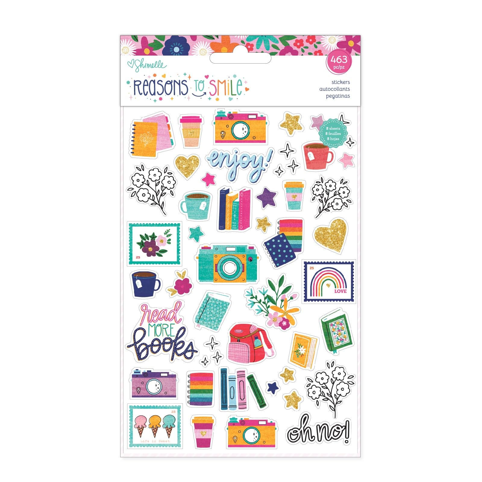 Smile-Stirring Sticker Set - 463 Pieces by Shimelle