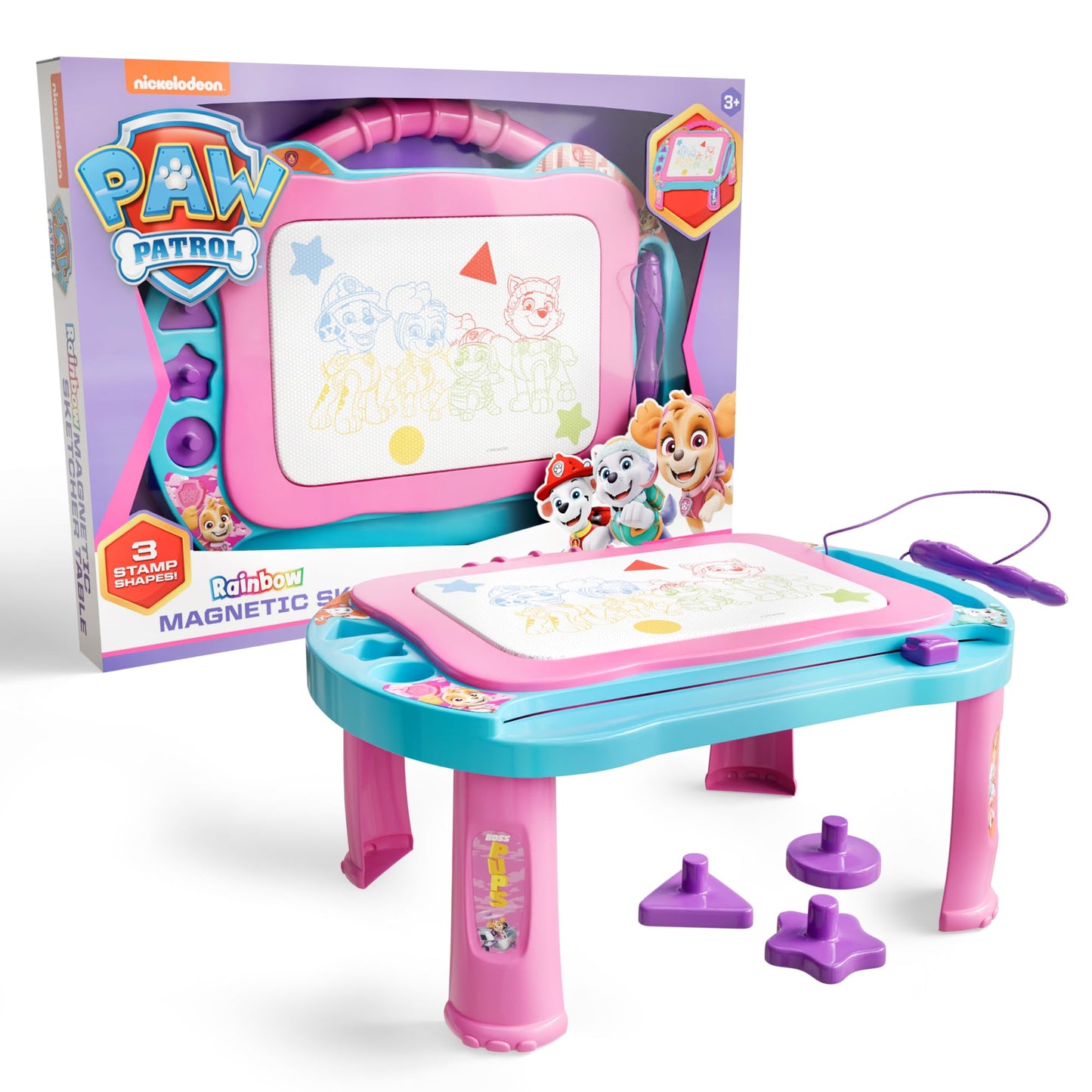 Lollipop Paw Patrol Magnetic Drawing Board - Limitless Creativity with Easy Erasing - Mess-Free Fun, Smart Storage, and Kid-Friendly Design