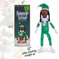 Snoop Dogg Snoop on The Stoop Christmas, 12” Small Shelf Décor