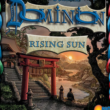 Rio Grande Games Dominion Rising Sun Expansion - Strategy Card Game, 300 Cards with 25 Kingdom Piles, 2-4 Players, Ages 14+