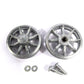 Mato Metal Upgraded Tracks Sprockets with Caps Idler Wheels with Bearings Set for HL3848/49/68-1 Panzer III/IIIH Stug III Tank