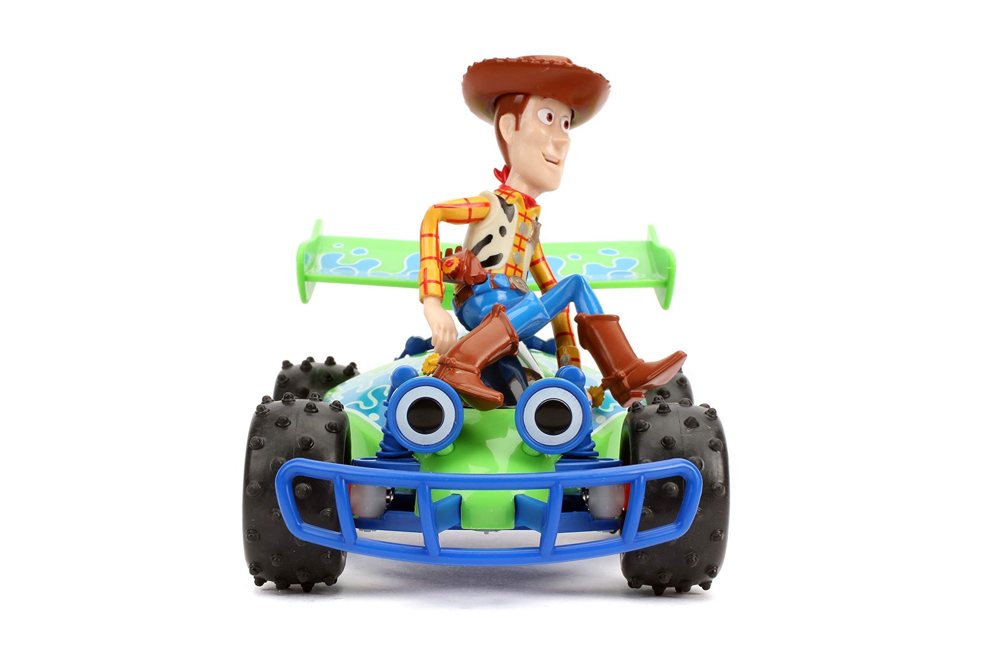 Jada Disney Pixar Toy Story 4 Turbo Buggy W/Woody Radio Control Vehicle, 2.4 Ghz, 1: 24