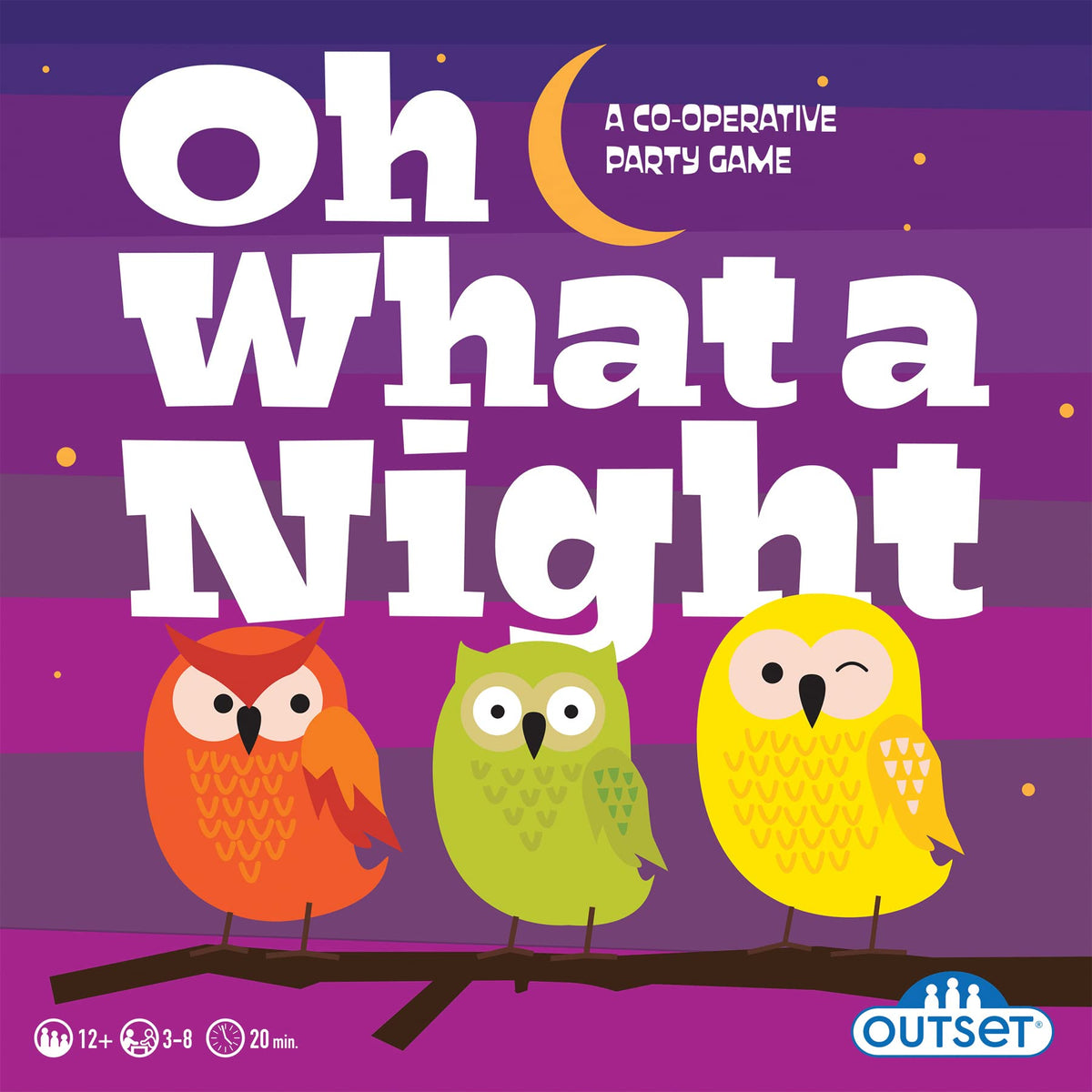 Outset Media Oh What A Night Game - Cooperative Family Party Game, Outset Media, Fun Guessing Game for Parties, Families & Holidays, Wacky Game Night