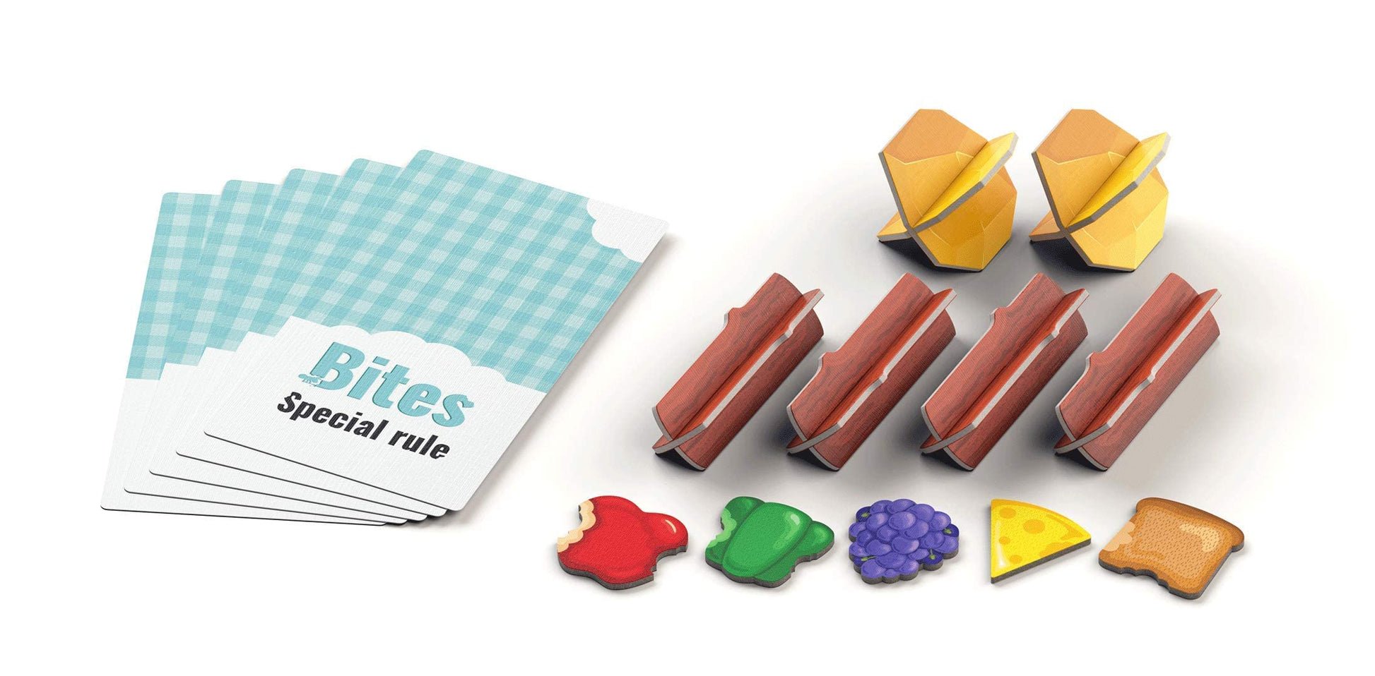 Bites - Board Game - 2 to 5 Players - 20 Minute Play Time