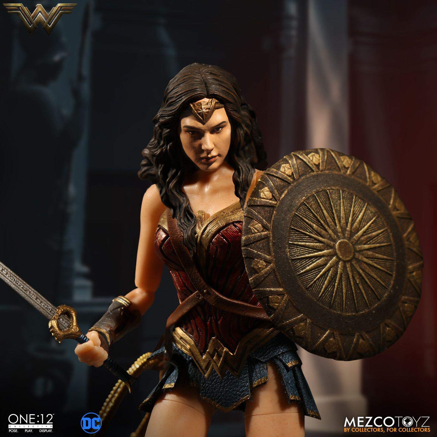 Mezco Toys One: 12 Collective: DC Cinematic Wonder Woman Action Figure, Multicolor