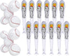 HAPPY DEALS ~ Inflatable Baseball Bats and Baseballs Set Includes 12-9 inch Inflate Baseballs, 12-24 Inch Baseball Bats