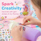 Sanilinwild Water Bottle Decorating Kit for Girls/Friendship Bracelet - Craft Your Own, Ages 4-10, Art & Crafts Gift for Birthday Christmas