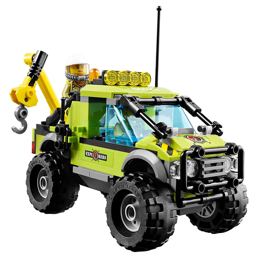 LEGO City Volcano Explorers 60121 Volcano Exploration Truck Building Kit (175 Piece)