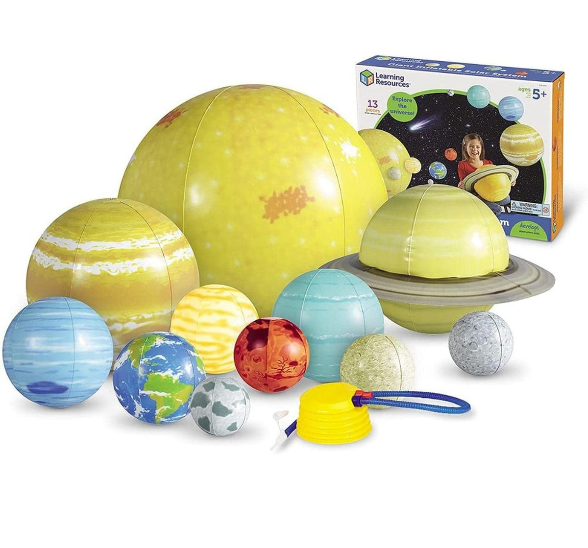 Learning Resources Giant Inflatable Solar System Set - Theme/Subject: Learning - Skill Learning: Space - 5-12 Year
