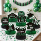 9PCS Graduation Table Decorations Green and Black CLASS OF 2026 Table Centerpiece Congratulate Graduation Table Toppers Graduation Decorations Party