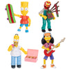 JAKKS Pacific Disney The Simpsons Action Figures 4-Pack 5-Inch Collectible Figures from Wave 1 - Homer, Bart, Groundskeeper Willie, and Otto