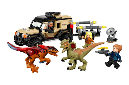Lego Pyroraptor Dilophosaurus Transport (Jurassic World Edition)