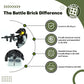 Battle Brick 1.6 Inches Tall US Air Force PJ Pararescue Commando Soldier Custom Minifigure | Accessories Made in the USA | Genuine Military Minifig |