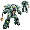 HIGH GODO Wheel Hammer Mech Robot Transforming Building Blocks Set for Adults, City Warrior Justice Hero Soldier Mech Model Building Kit, Cool