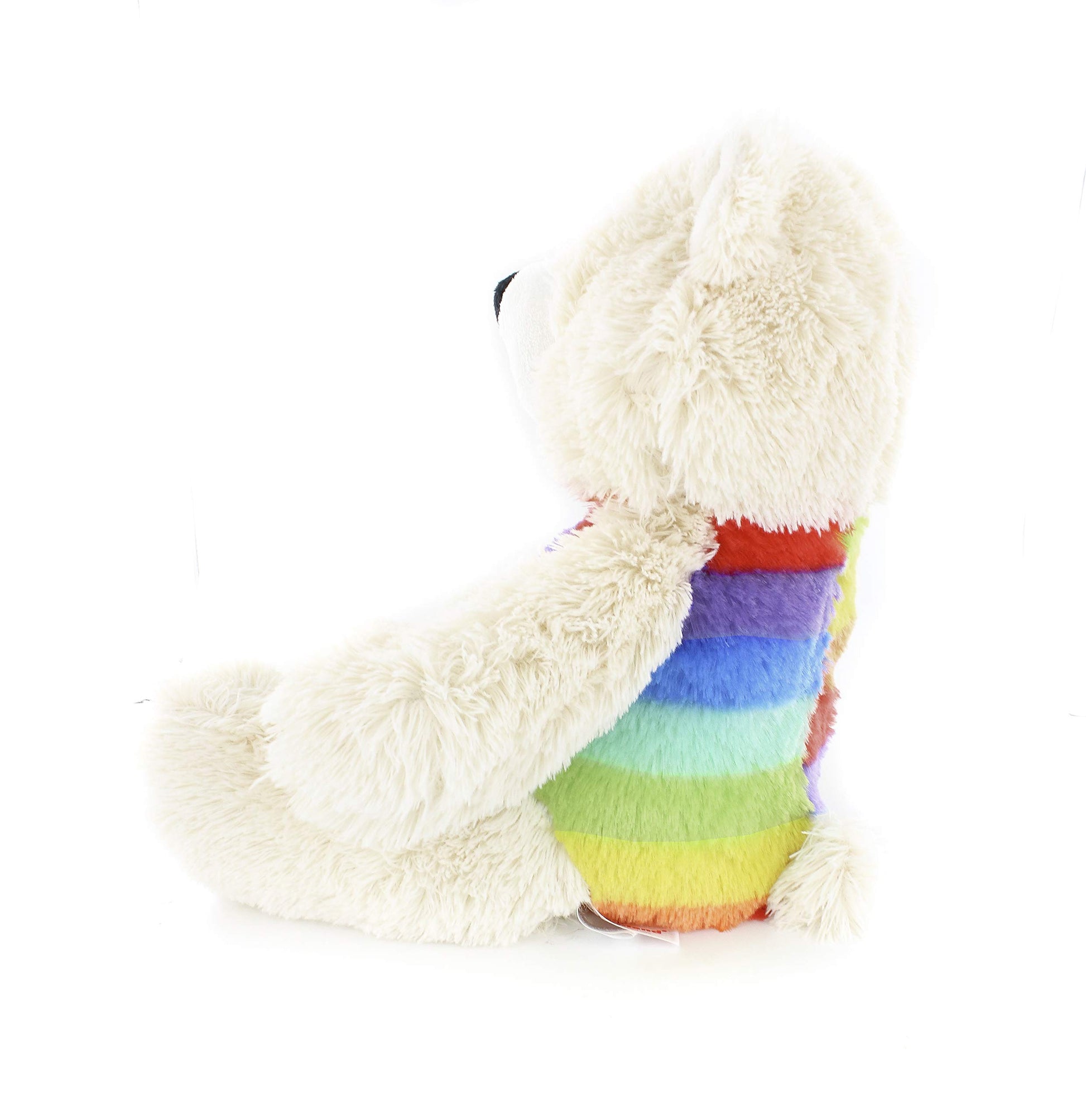 Plushland Rainbow Plush Teddy Bear - Sophie- Plush Bear for Kids- Multicolor-12 inches