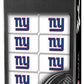 Masterpieces NFL New York Giants Dominoes Game, Collector Edition Double Six, 28 Resin Tiles with Team Logo in Tin, NY Giants Toy Gift, Ages 6+