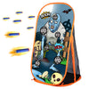 Quanquer Toy Foam Blasters Shooting Practice Target Compatible with Nerf Toy Blasters - Zombie Shooting Target Game with Net - Ideal Shooting Games
