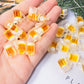 12PCS Mini Plastic Beer Mug Decorations - Dollhouse Resin Drink Cups for Keychain Accessories, DIY Craft Projects, Tableware Display, Miniature Scene