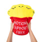 Emotional Support Mochi Fries by Relatable, Cuddly Stuffed Toys, Soft Body Pillow Plushies, Cute Room Decor, Great Gift Ideas for Loved Ones of All
