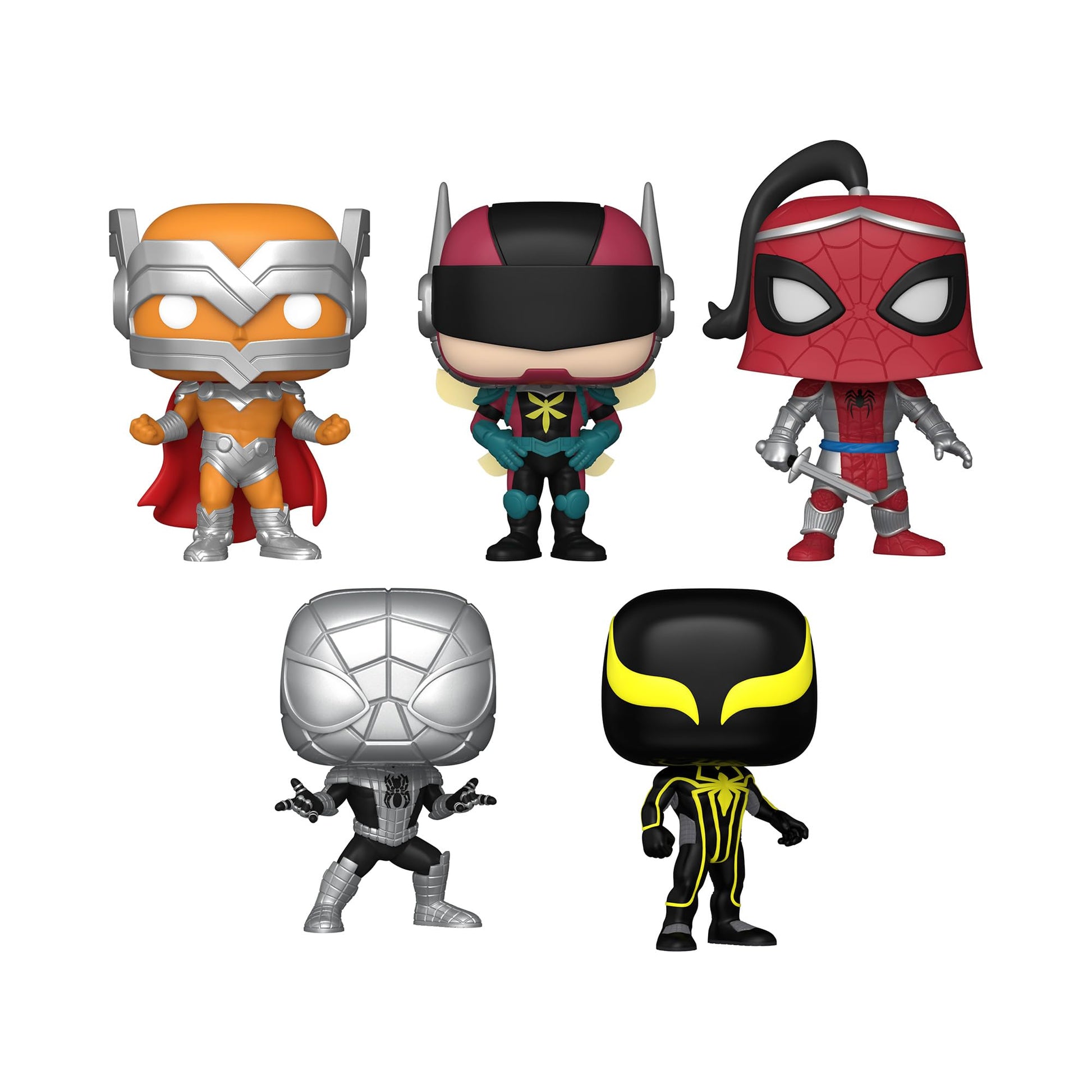Funko Pop! Marvel: Spider-Man: Beyond Amazing 5 Pack, Amazon Exclusive