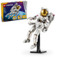 LEGO Creator 3 in 1 Space Astronaut Toy, Building Set Transforms from Astronaut Figure to Dog to Viper Jet, Space-Themed Gift Idea for Boys and Girls