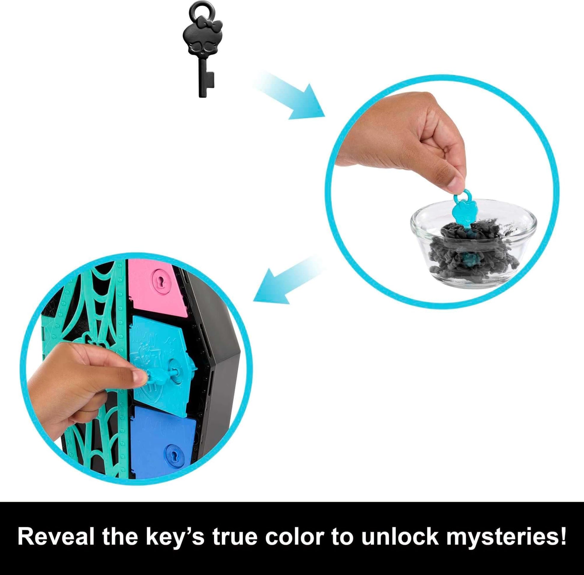 Monster High Skulltimate Secrets Doll & Clothes Accessories Set, Lagoona Blue with Dress-Up Locker & 19+ Surprises