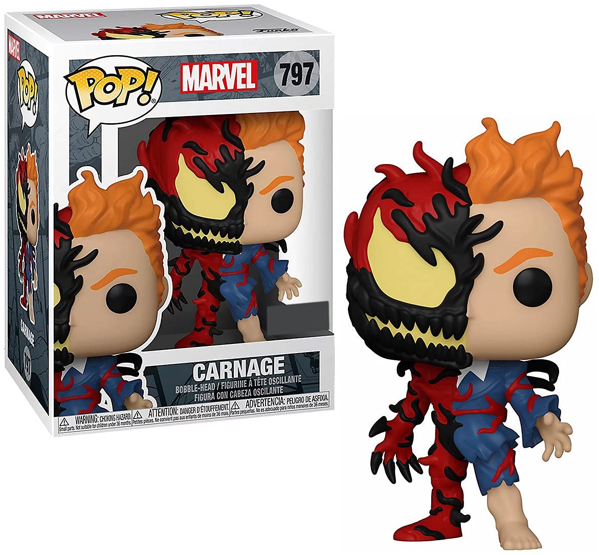 Funko Marvel Pop! Carnage Vinyl Figure Hot Topic Exclusive Multi None