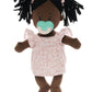 Manhattan Toy Love, Stella Soft Baby Doll, Brown with Black Pigtails