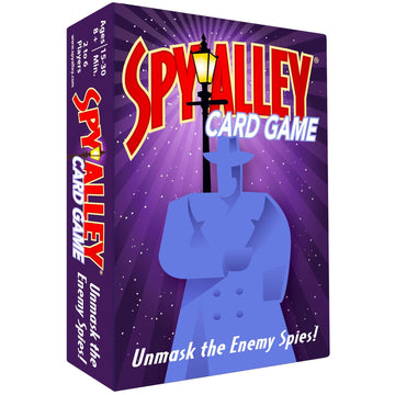 SPY ALLEY Card Game: Secret Intrigue for Kids and Adults Ages 8 and Up, Reimagined Spy Game for 2-6 Players, Mystery Games, Family Games for Kids