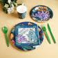 Dinosaur Birthday Party Supplies Kit For Boys, Dinosaur Party Decorations-20 Guest-Include Dino Plates Cups Napkins Banner Cutlery Balloon Tablecloth
