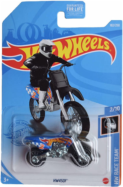 Hot Wheels HW450F, [Blue] 182/250 Race Team 2/10