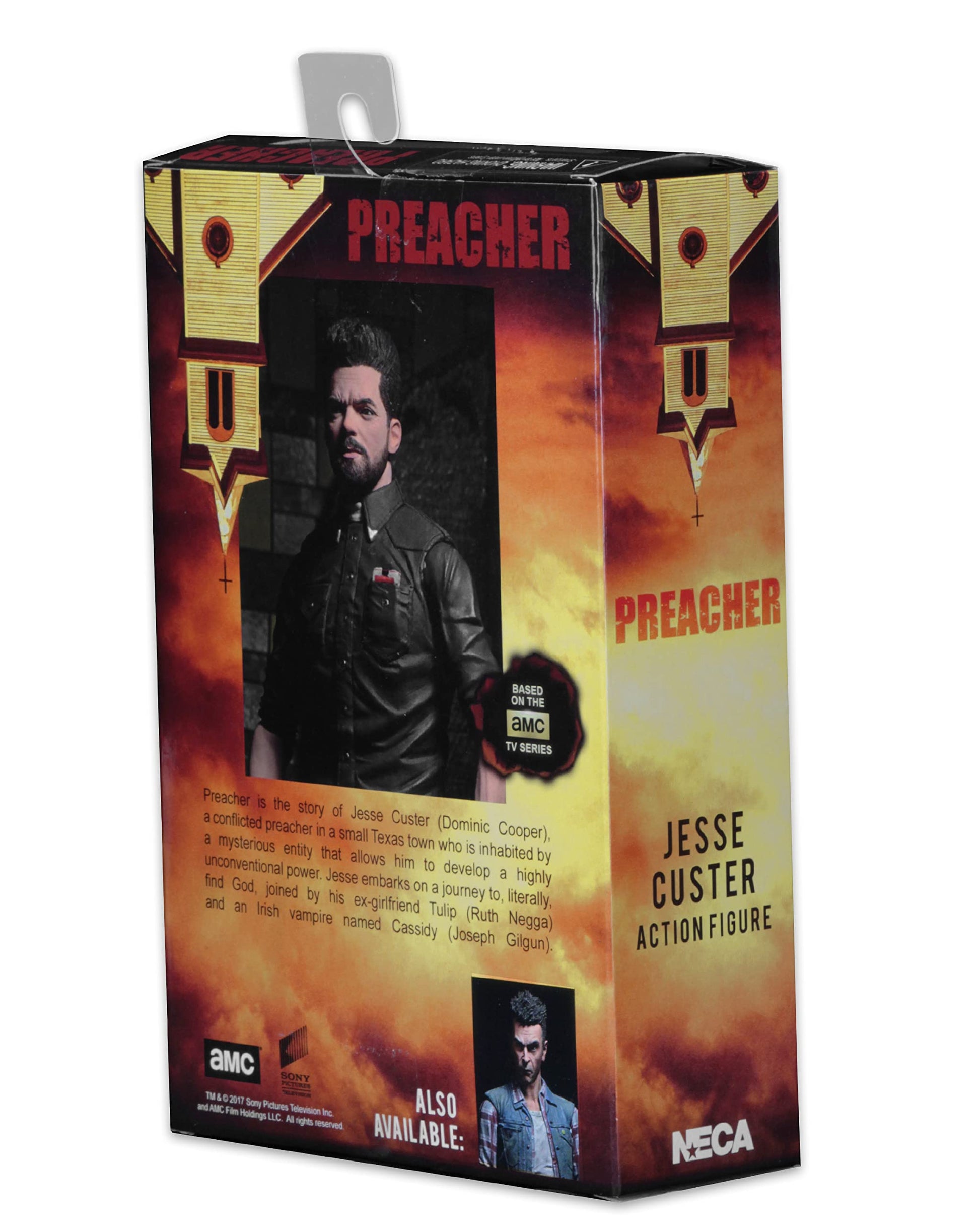 NECA Preacher Scale Action Figure Series 1 Jesse Custer, 7"
