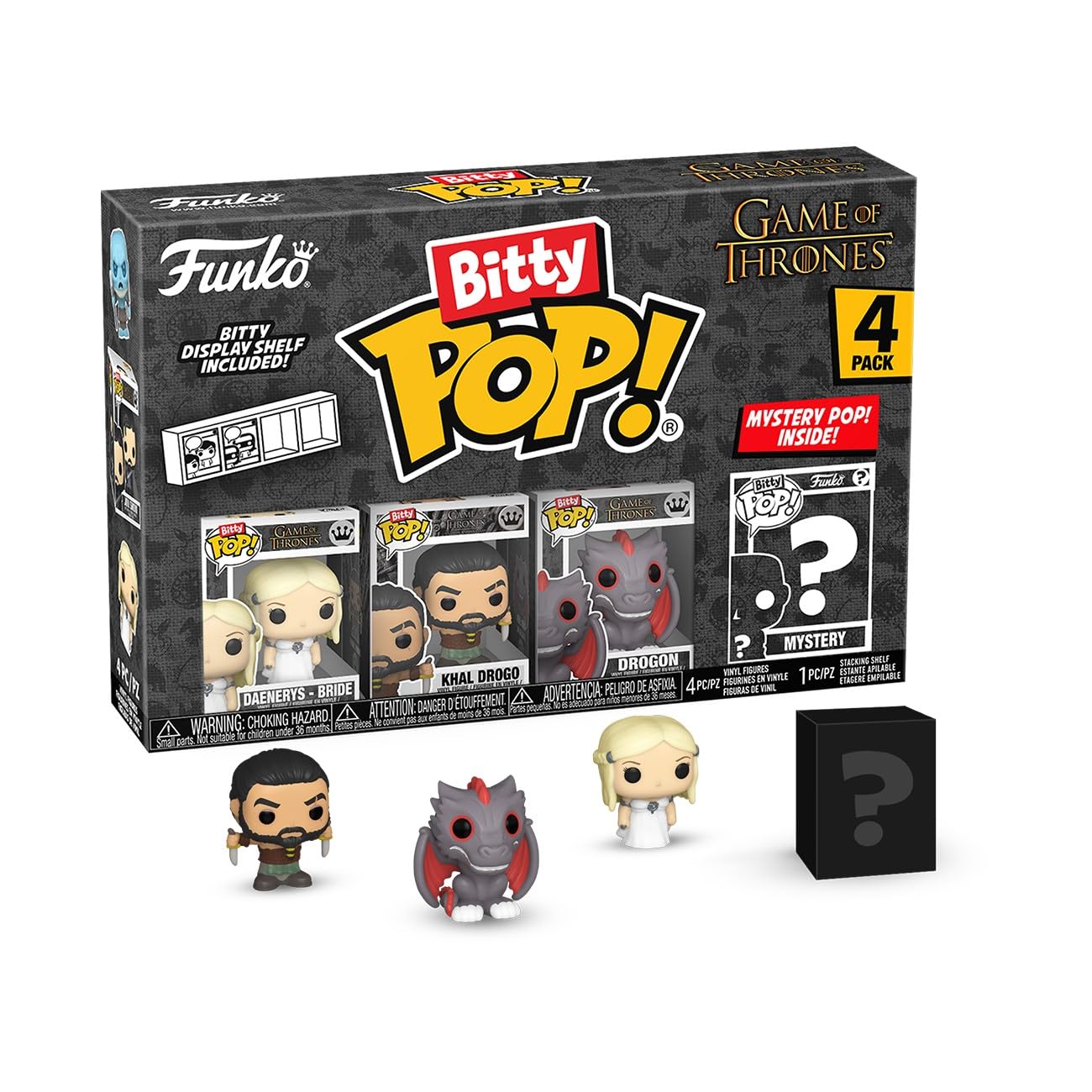 Funko Bitty POP! 4 Pack: Game of Thrones - Khaleesi