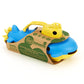 Green Toys Submarine in Yellow & blue - BPA Free, Phthalate Free, Bath Toy with Spinning Rear Propeller. Safe Toys for Toddlers, Babies