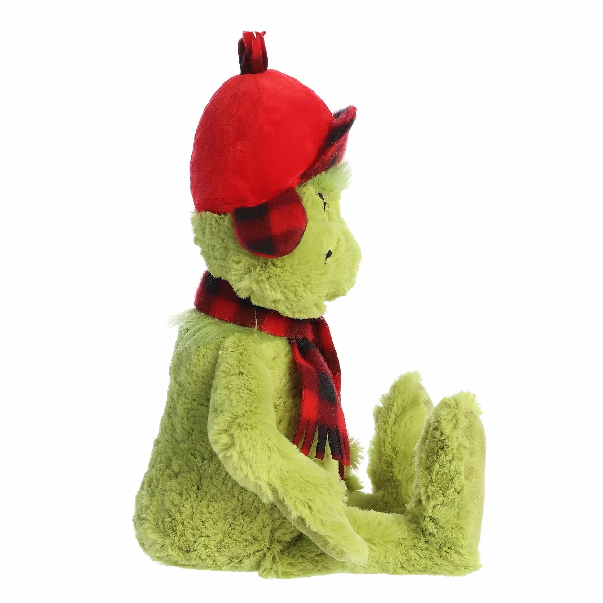 Aurora® Whimsical Dr. Seuss™ Wilderness Grinch Stuffed Animal - Officially Licensed Plush for Imaginative Play - Perfect for Kids and Adults - Green