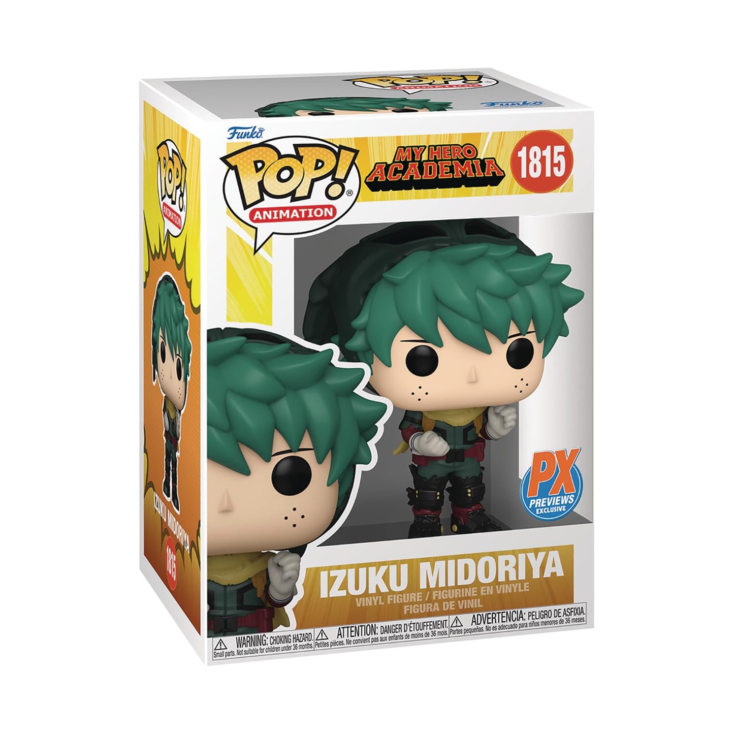 Pop! Animation: My Hero Academia Season 6 - Deku (Hooded) Previews Exclusive Vinyl Figure