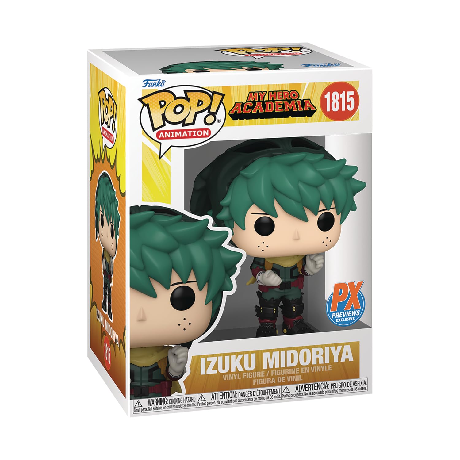 Pop! Animation: My Hero Academia Season 6 - Deku (Hooded) Previews Exclusive Vinyl Figure